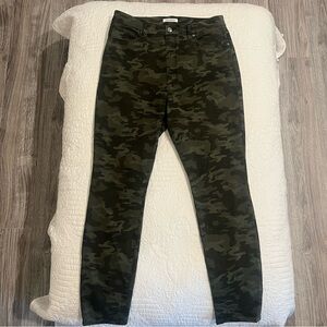 Good American camo jeans